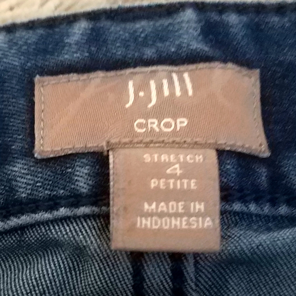 J. Jill Cropped Mid Rise Jean - Picture 9 of 9